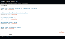 Tablet Screenshot of enterpriseadmins.org